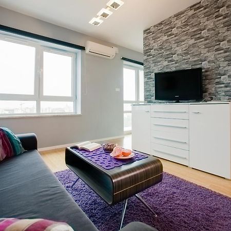 Platinum Towers Luxury Apartments Warschau Exterior foto